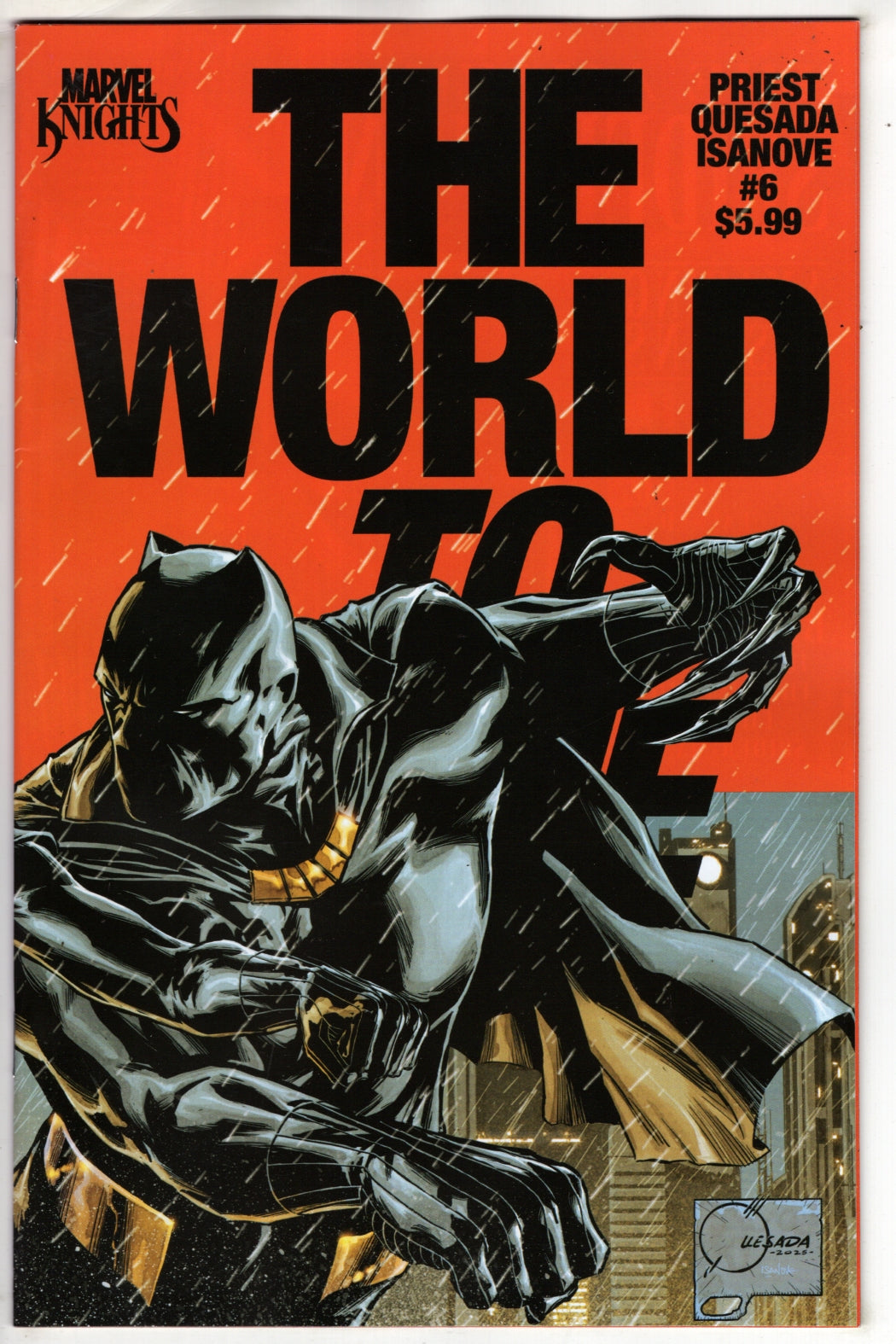 MARVEL KNIGHTS: THE WORLD TO COME #6 (VF/NM)
