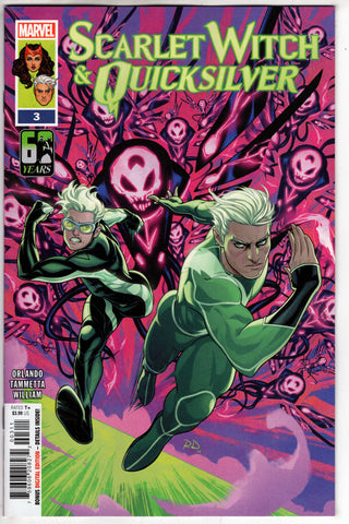 SCARLET WITCH AND QUICKSILVER #3 - Packrat Comics