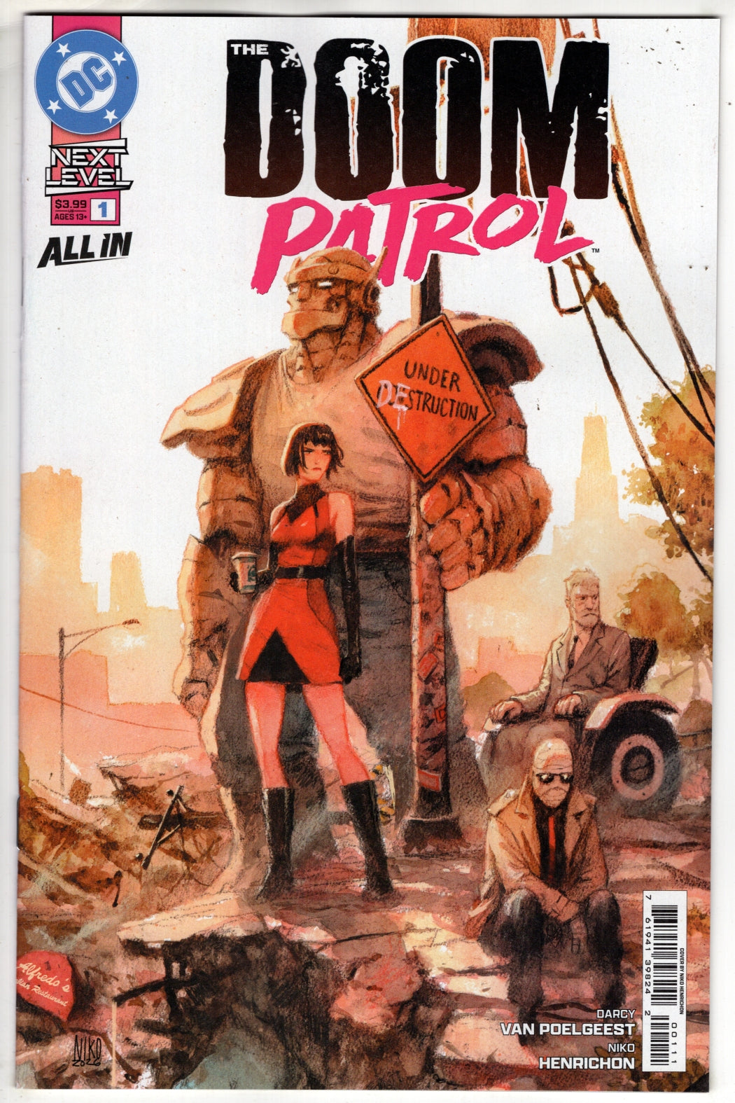 DOOM PATROL #1 CVR A NIKO HENRICHON (VF/NM)
