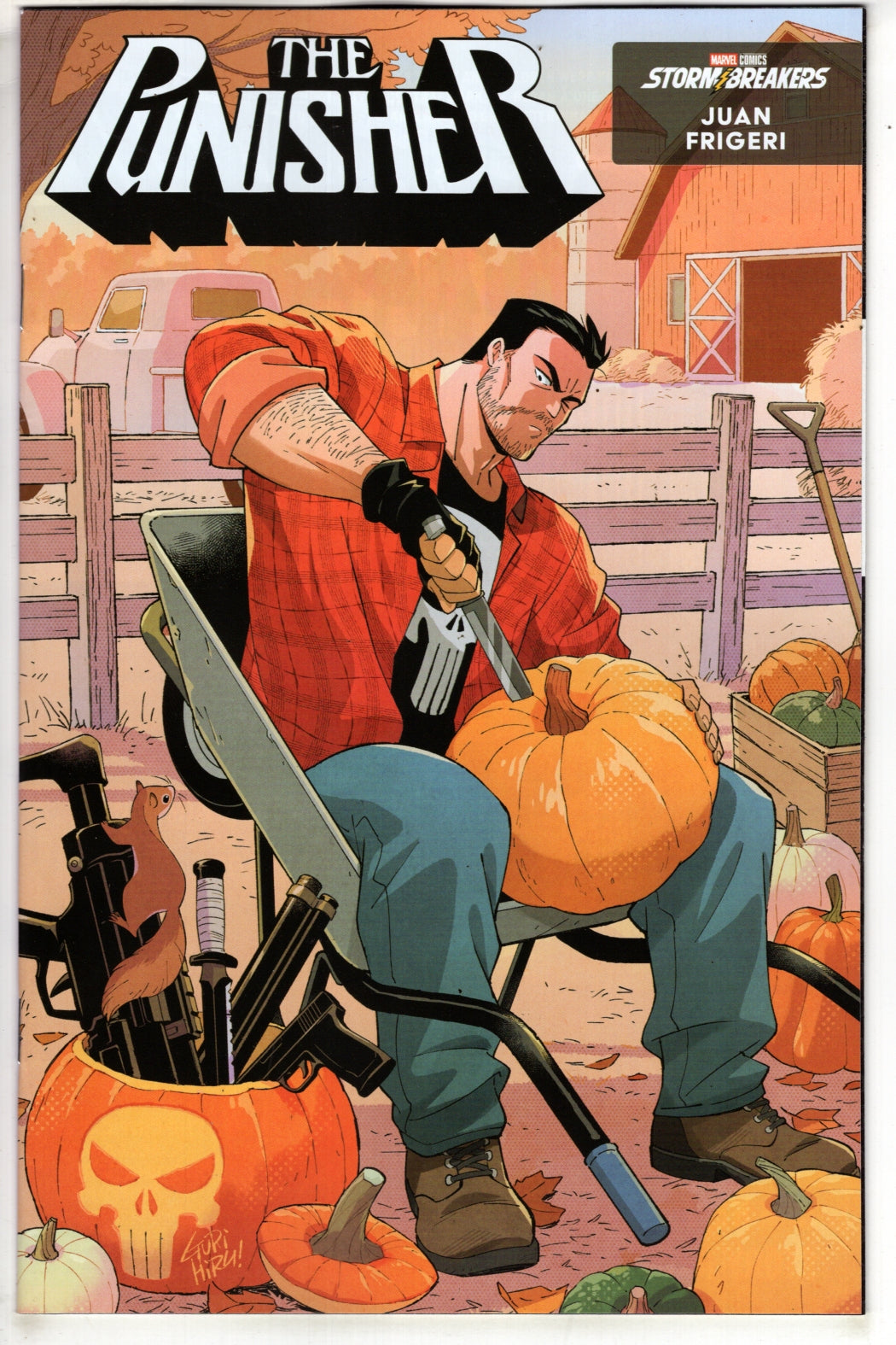 PUNISHER #8 GURIHIRU FALL FANTASIES VARIANT [BG] (VF/NM)