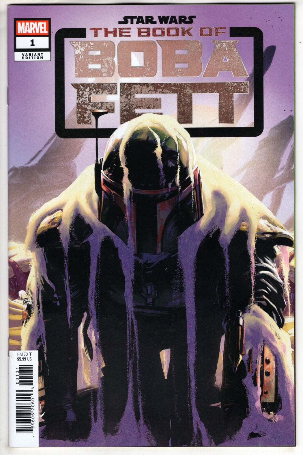STAR WARS: THE BOOK OF BOBA FETT #1 PETE WOODS VARIANT (VF/NM)