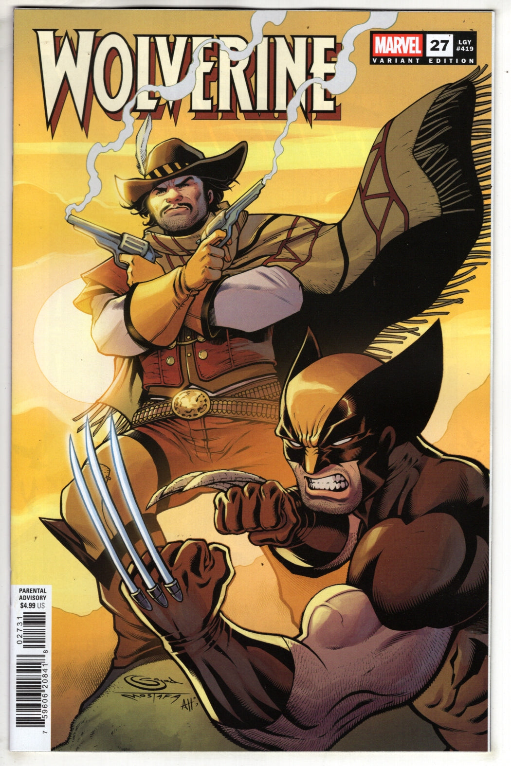 WOLVERINE #27 SAJAH SHAH VARIANT (VF/NM)