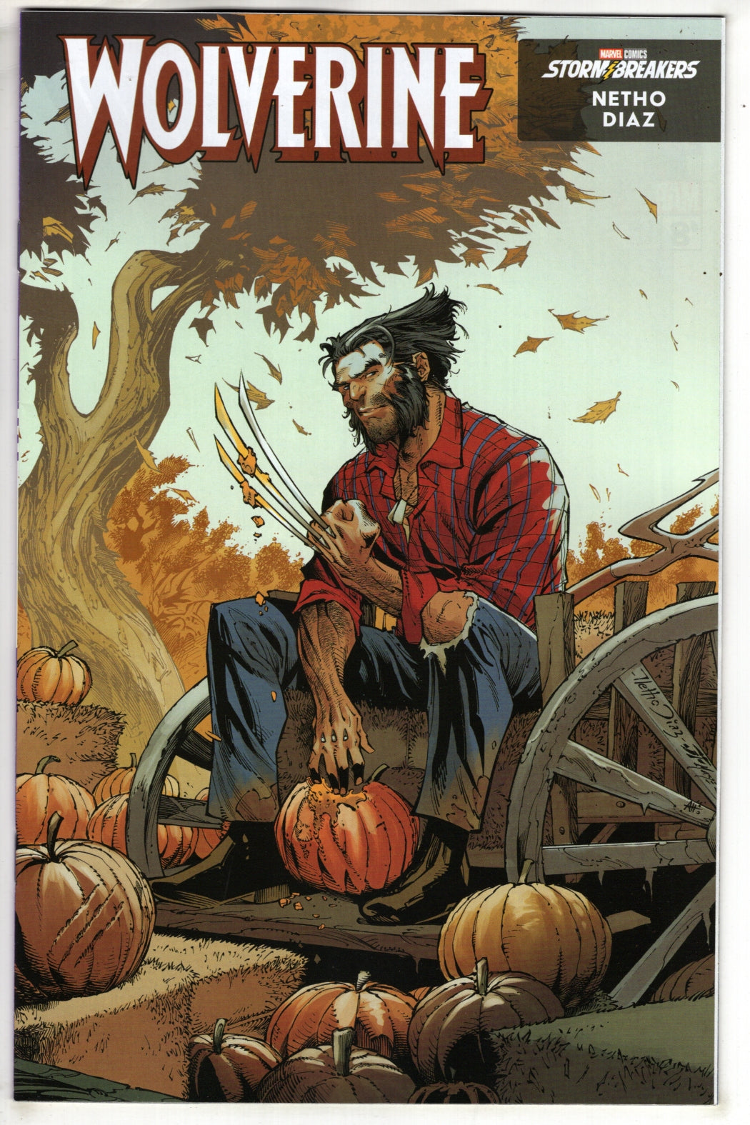 WOLVERINE #27 NETHO DIAZ FALL FANTASIES VARIANT (VF/NM)