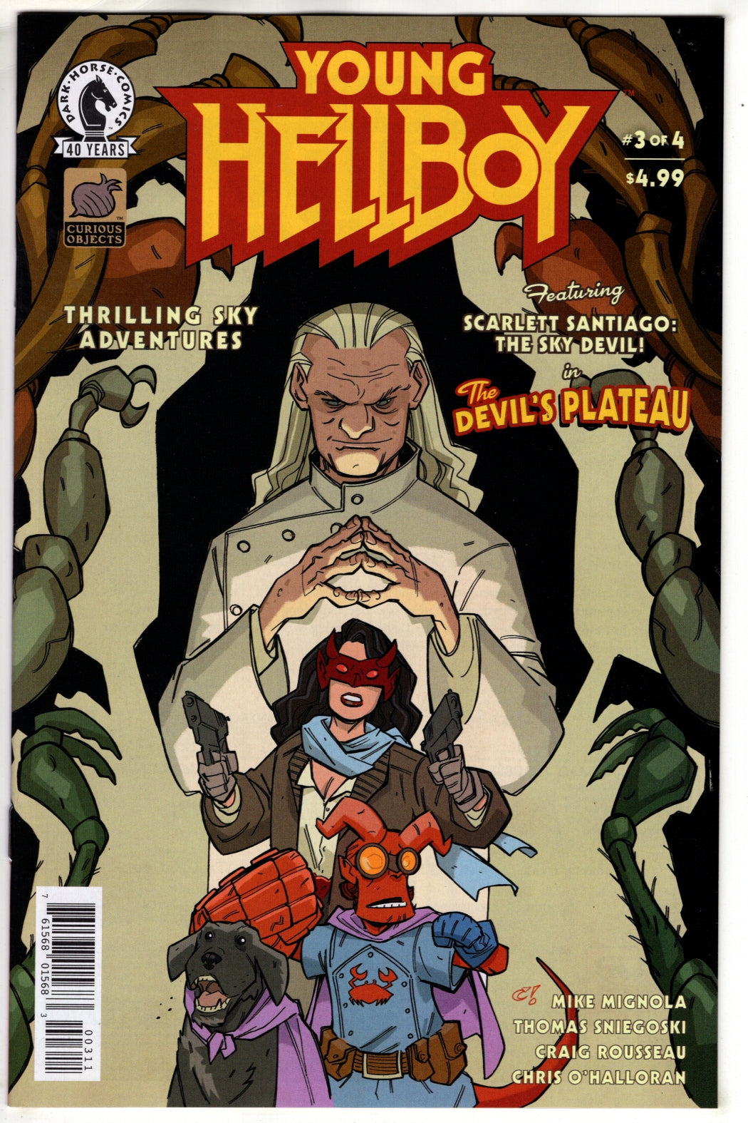 Young Hellboy: Thrilling Sky Adventures #3 (CVR A) (Craig Rousseau) (VF/NM)