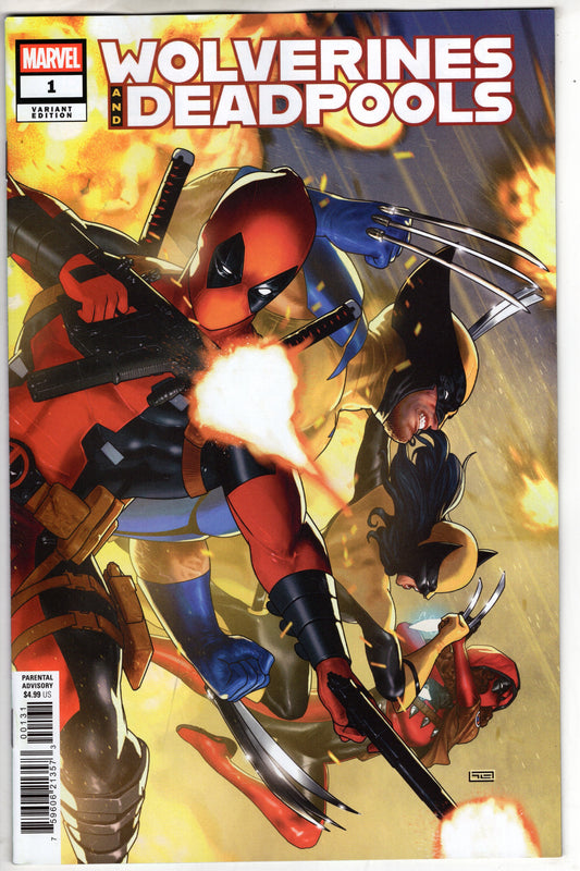 Marvel COMIC BOOK WOLVERINES & DEADPOOLS #1 TAURIN CLARKE VARIANT