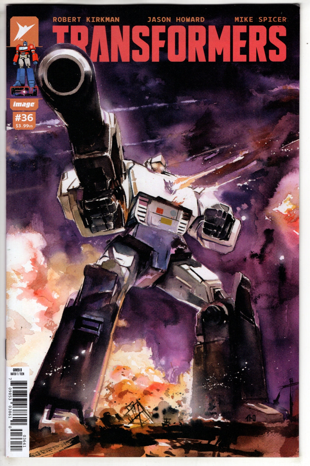 TRANSFORMERS #36 CVR D INC 1:25 ITO VAR (VF/NM)