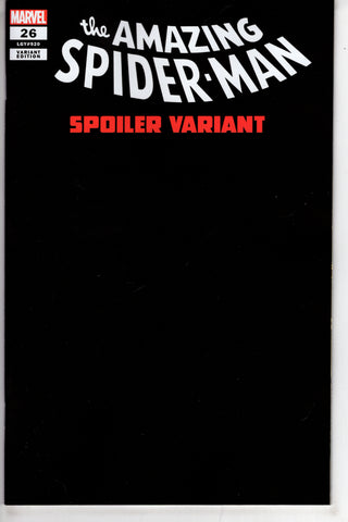 AMAZING SPIDER-MAN #26 GARY FRANK SPOILER VAR - Packrat Comics