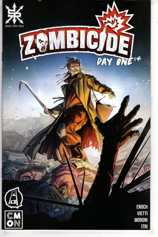 Zombicide Day One #4 (Of 4) Cover A Alfio Buscaglia (Mature) - Packrat Comics
