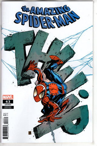 AMAZING SPIDER-MAN #43 JUSTIN MASON THWIP VAR - Packrat Comics