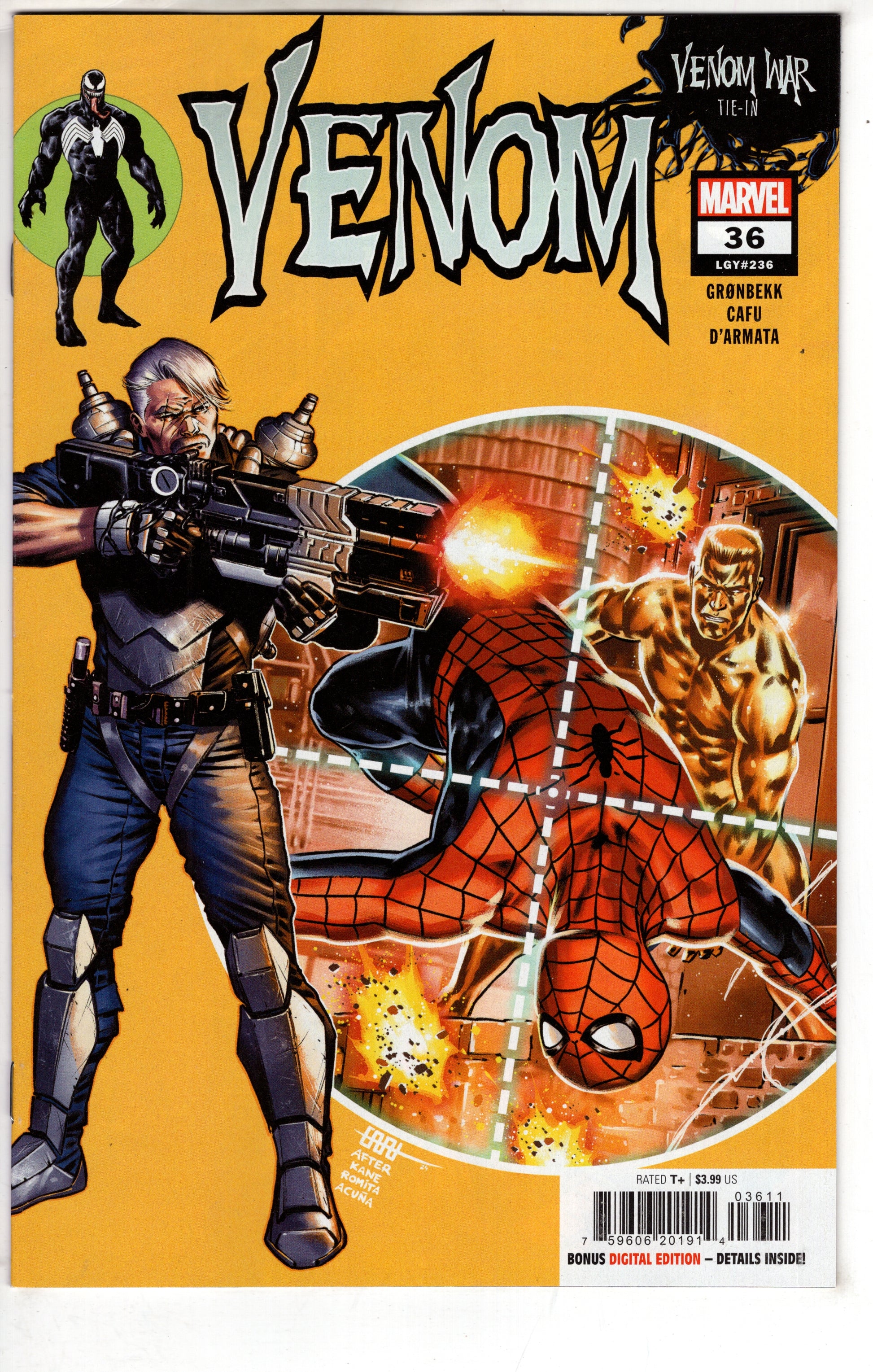 MARVEL PRH COMIC BOOK VENOM #36