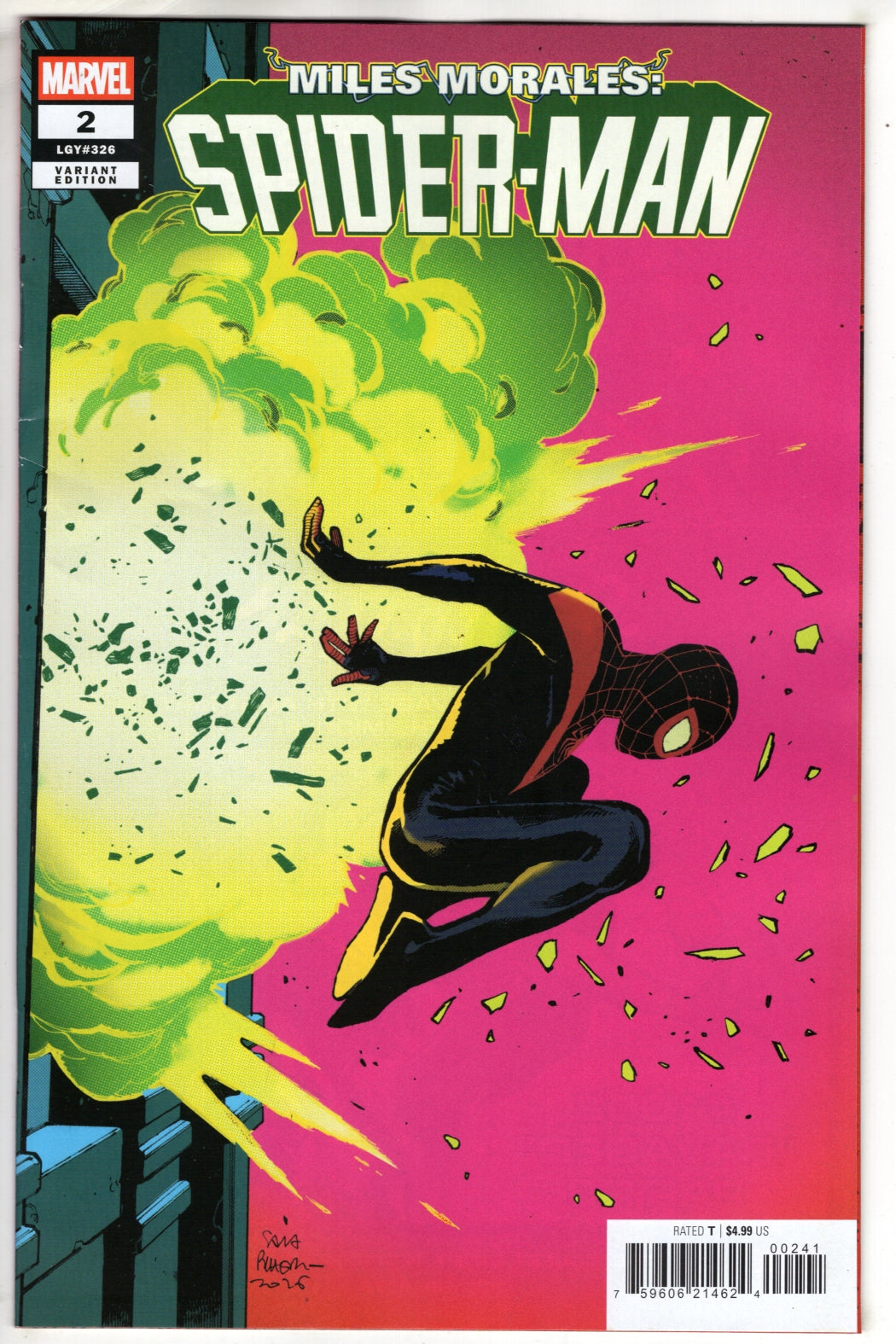 MILES MORALES: SPIDER-MAN #2 SARA PICHELLI VARIANT (FN)