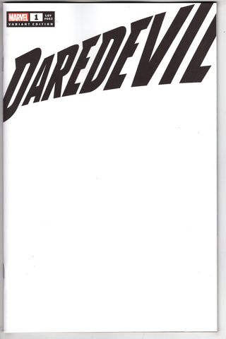 DAREDEVIL #1 BLANK VAR - Packrat Comics
