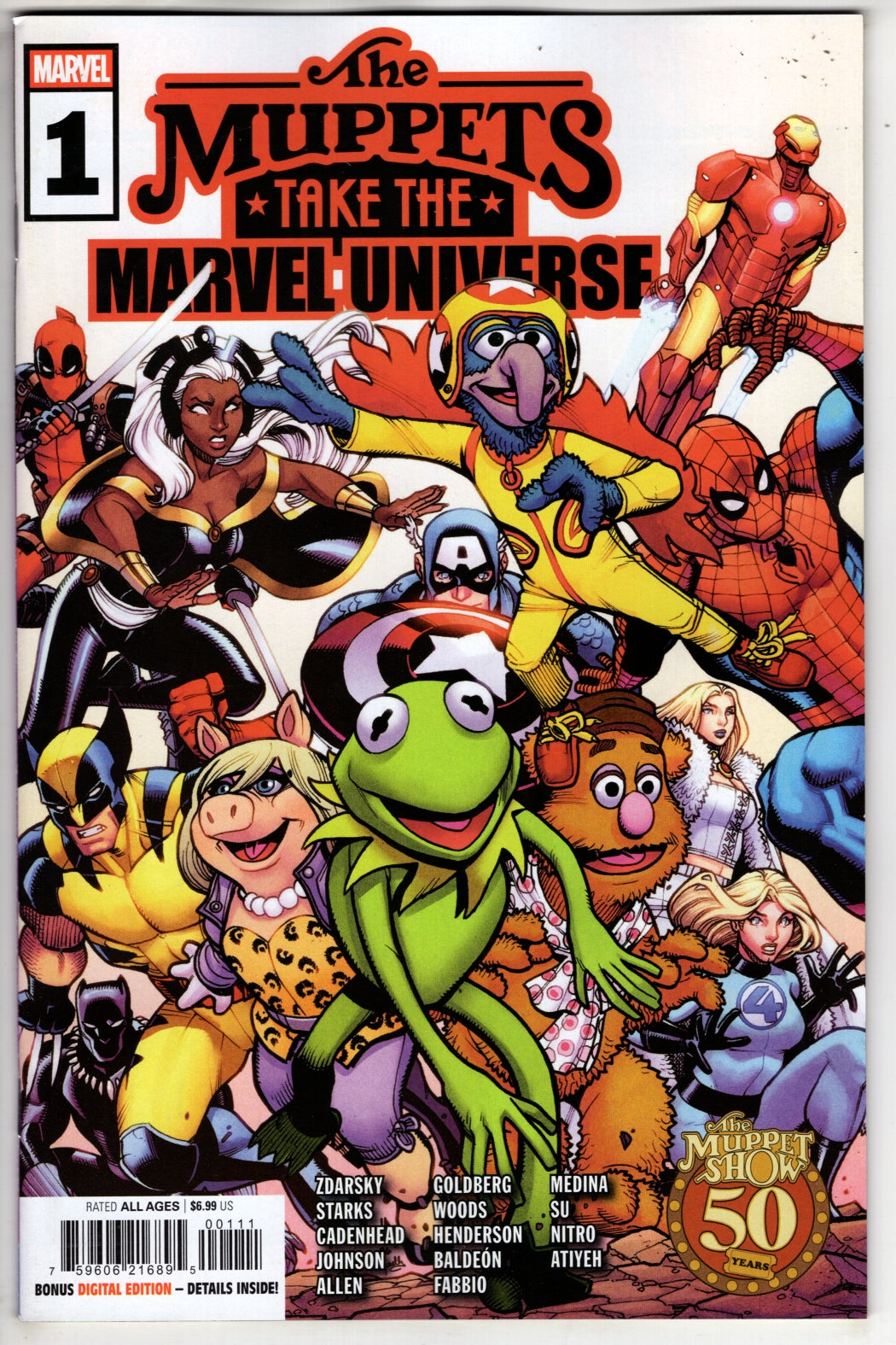 MUPPETS TAKE THE MARVEL UNIVERSE #1 (VF/NM)