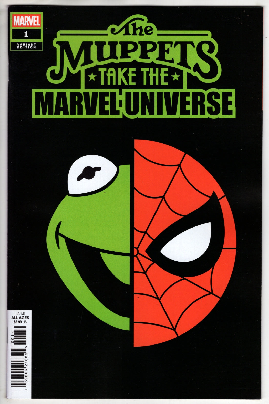 MUPPETS TAKE THE MARVEL UNIVERSE #1 LOGO MASHUP VARIANT (VF/NM)