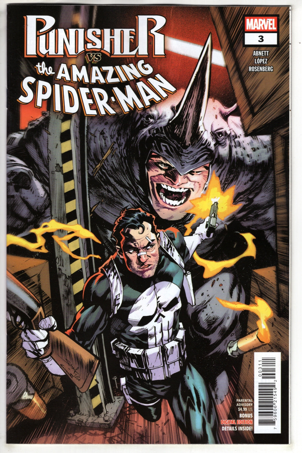PUNISHER VS. SPIDER-MAN #3 (VF/NM)