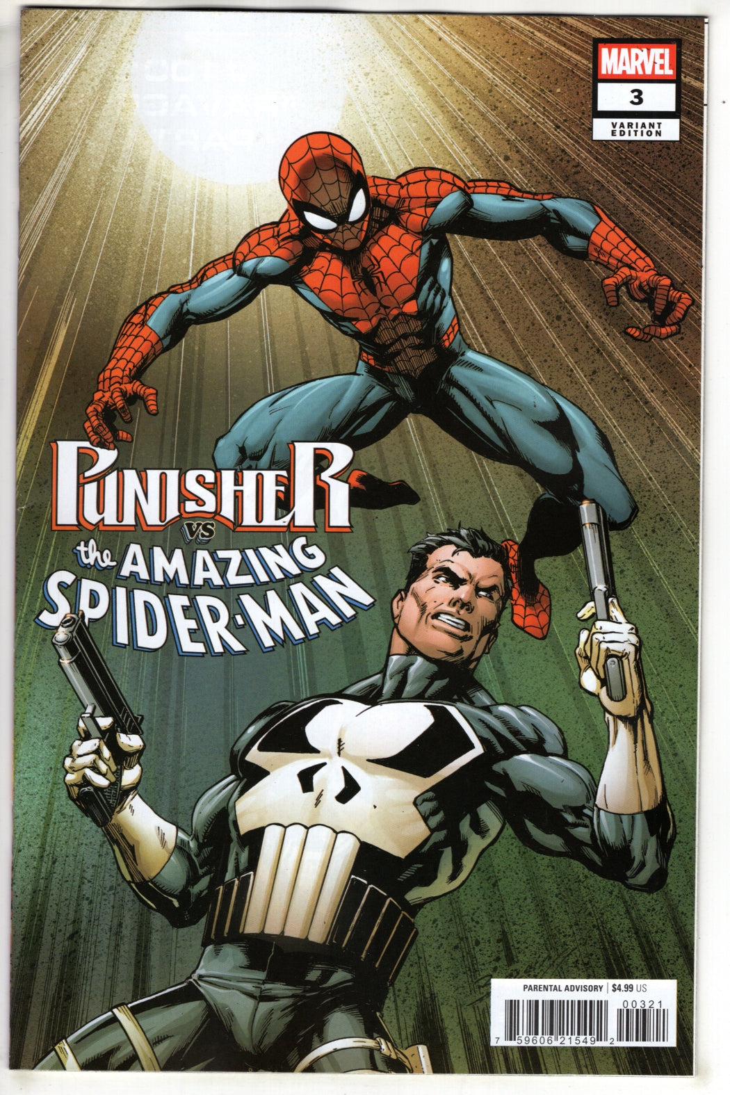 PUNISHER VS. SPIDER-MAN #3 MARK BAGLEY VARIANT (VF/NM)