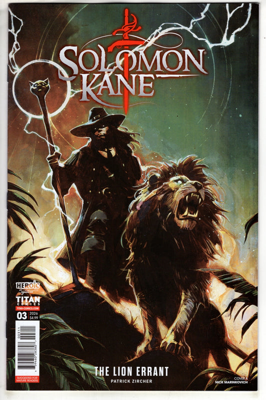 SOLOMON KANE THE LION ERRANT #3 (OF 4) CVR A NICK MARINKOVICH (MR) (VF/NM)