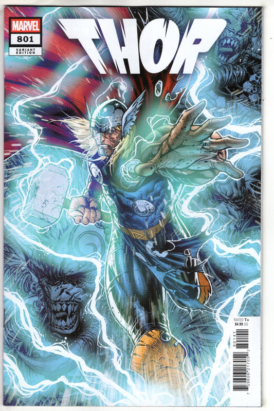 THOR #801 STEPHEN PLATT VARIANT (VF/NM)