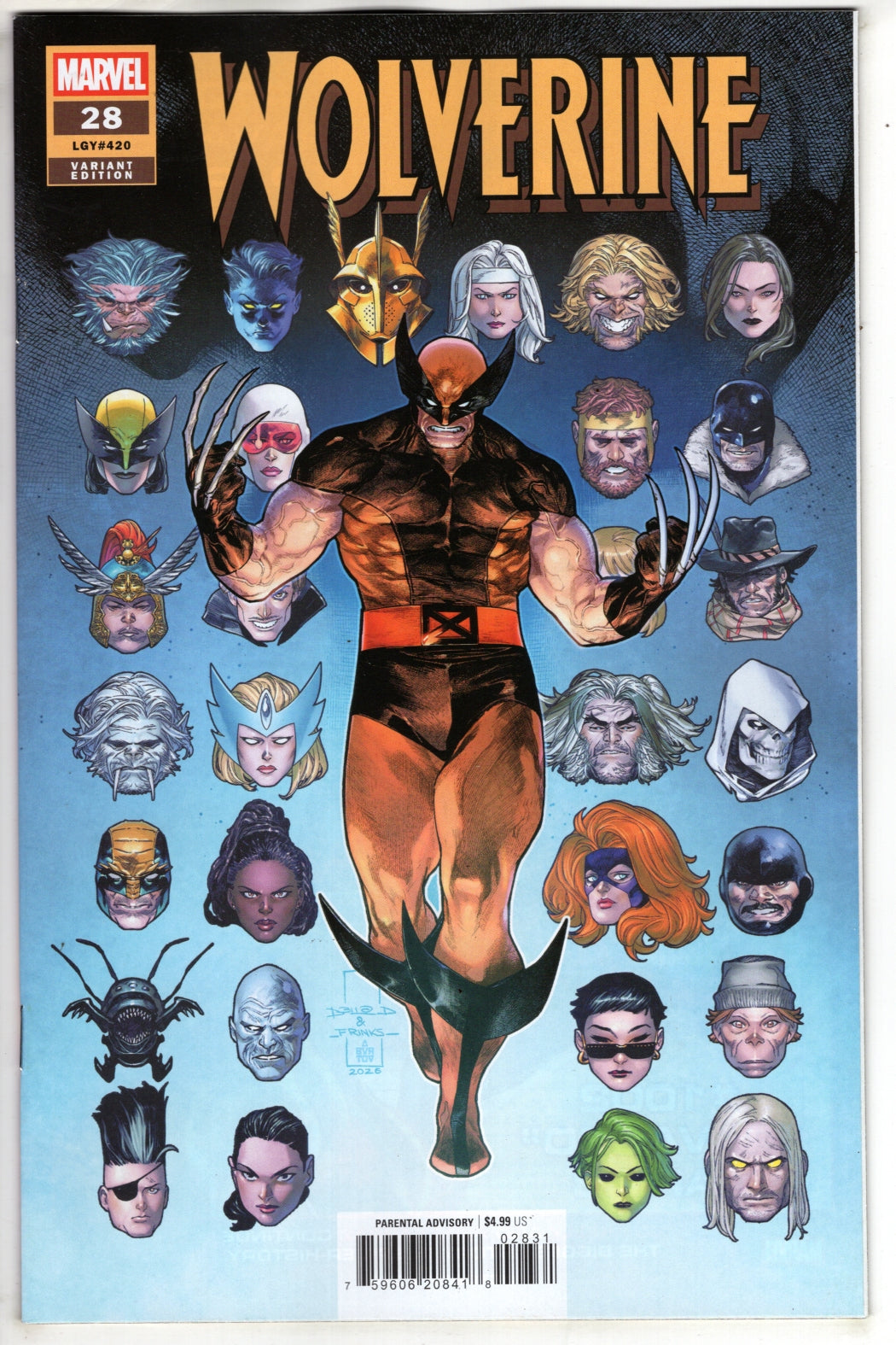 WOLVERINE #28 DIAZALPIZAR VARIANT (VF/NM)