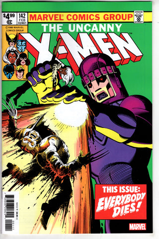UNCANNY X-MEN #142 FACSIMILE EDITION - Packrat Comics