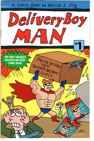 DELIVERY BOY MAN #1 - 2010 SDCC - Futurama - Packrat Comics