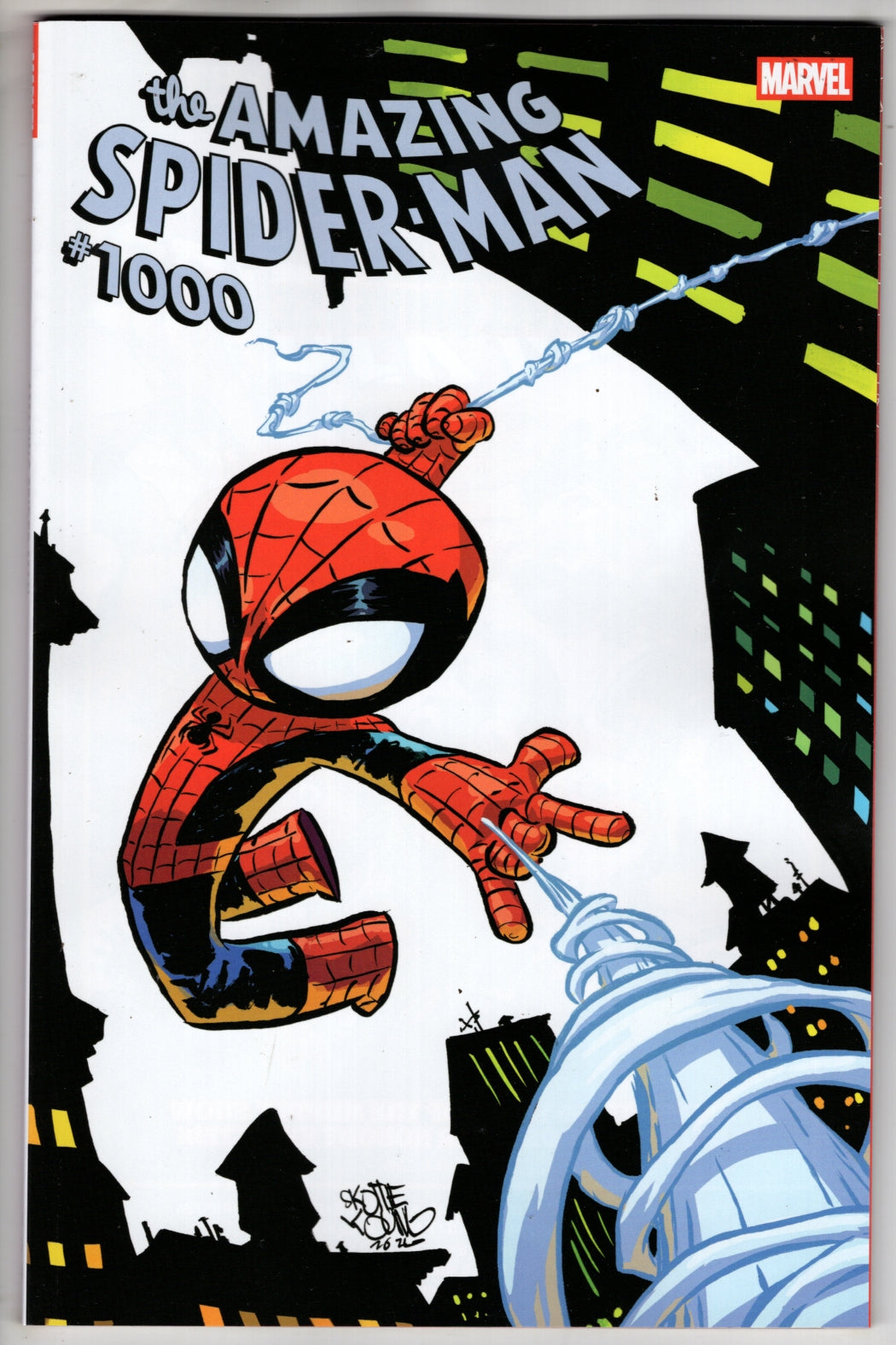 AMAZING SPIDER-MAN #1000 SKOTTIE YOUNG VARIANT (VF/NM)