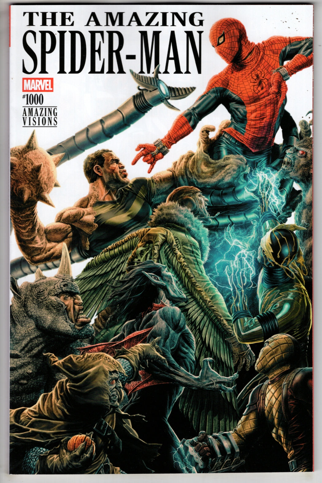 AMAZING SPIDER-MAN #1000 LEE BERMEJO AMAZING VISIONS VARIANT (VF/NM)