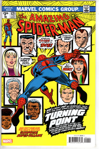 AMAZING SPIDER-MAN #121 FACSIMILE EDITION - Packrat Comics