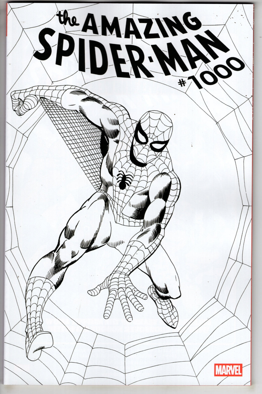AMAZING SPIDER-MAN #1000 STEVE DITKO BLACK AND WHITE VARIANT (VF/NM)