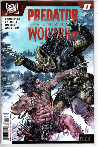 PREDATOR VS WOLVERINE #1 - Packrat Comics
