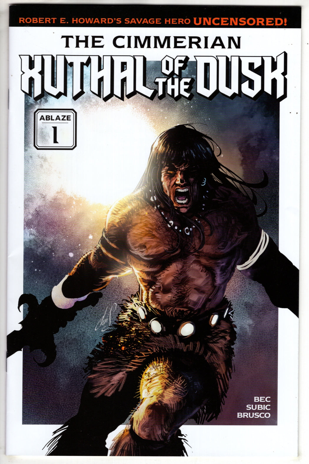 CIMMERIAN XUTHAL OF THE DUSK #1 (OF 3) CVR A CHRIS REGNAULT (MR) (VF/NM)
