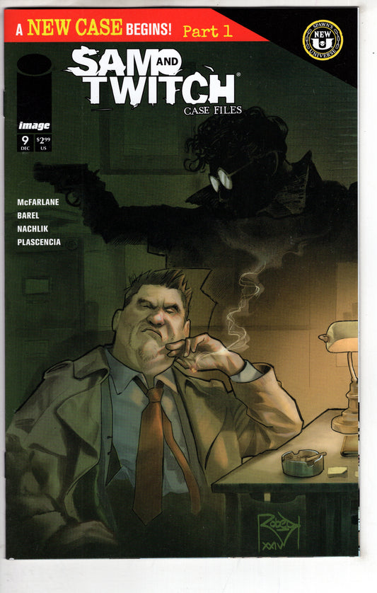 IMAGE COMIC BOOK Spawn Sam And Twitch Case Files #9 Cover A Thaddeus Robeck Connecting Sam Cover