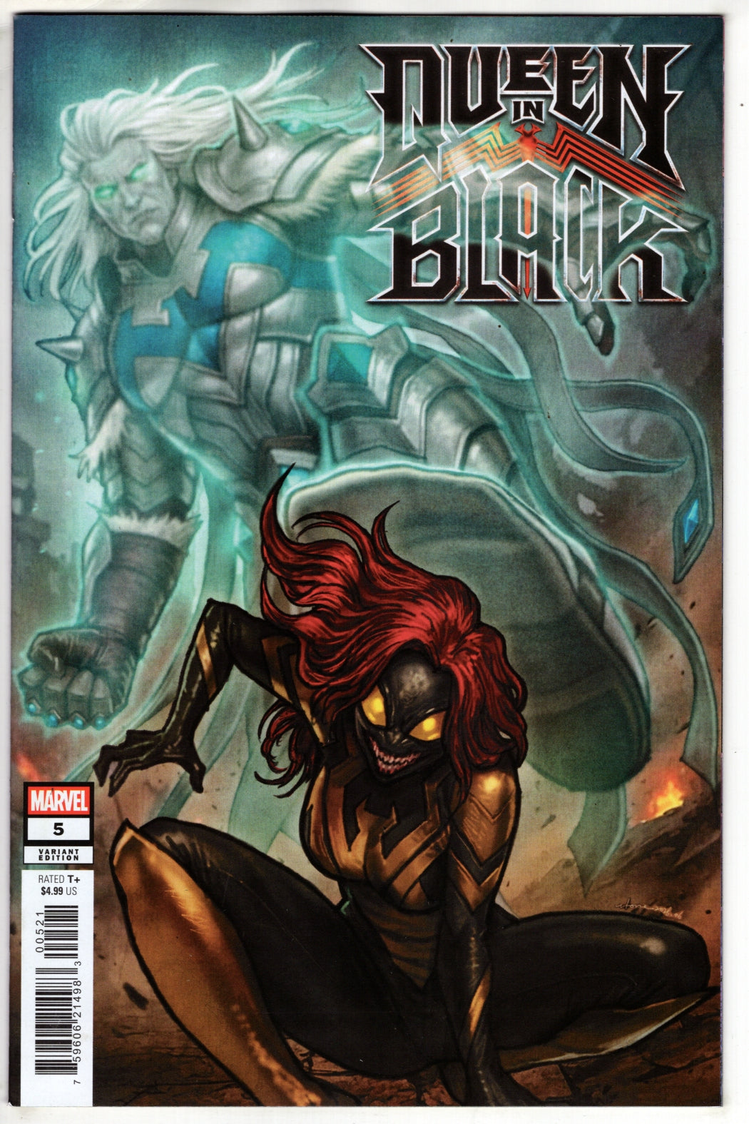 QUEEN IN BLACK #5 STONEHOUSE VARIANT [QIB] (VF/NM)