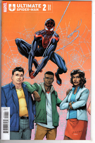 ULTIMATE SPIDER-MAN #2 MARK BAGLEY CONNECTING VAR - Packrat Comics