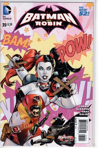 BATMAN AND ROBIN #39 HARLEY QUINN VAR ED (2011 2nd Series) - Packrat Comics