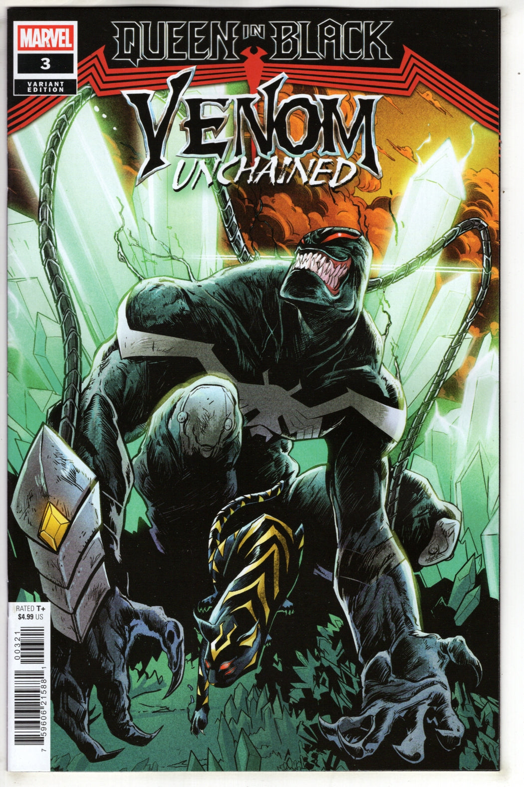 QUEEN IN BLACK: VENOM UNCHAINED #3 ADAM POLLINA VARIANT [QIB] (VF/NM)
