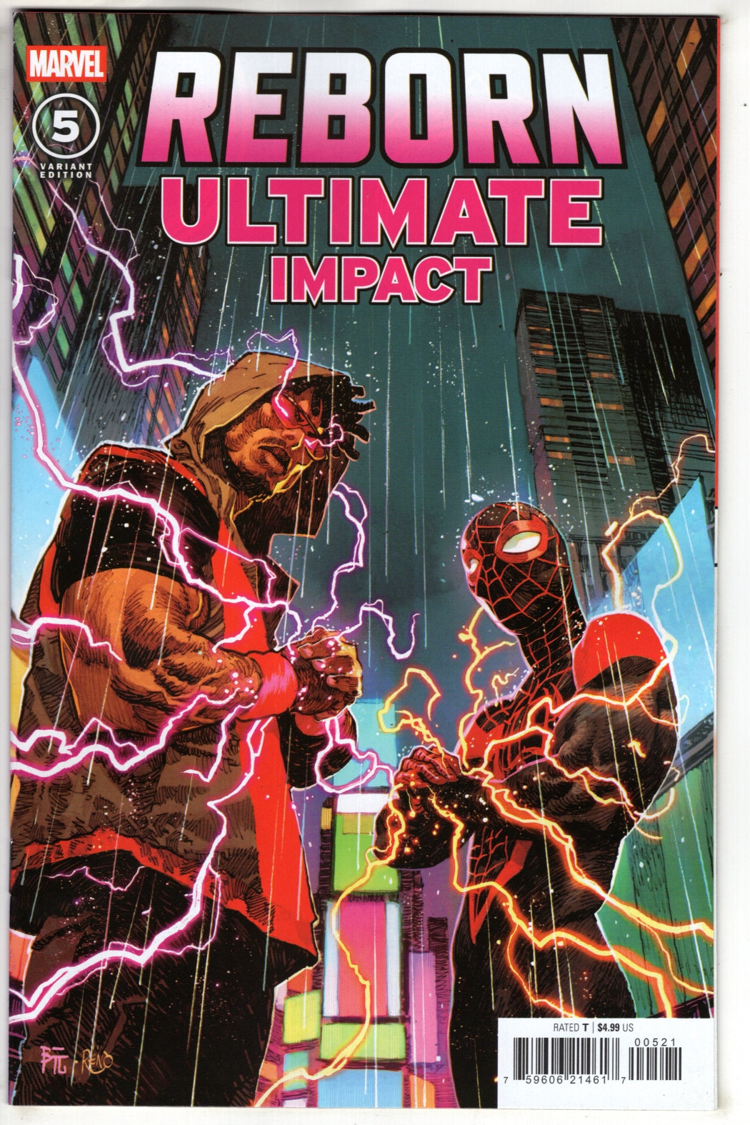 ULTIMATE IMPACT: REBORN #5 DIKE RUAN VARIANT (VF/NM)