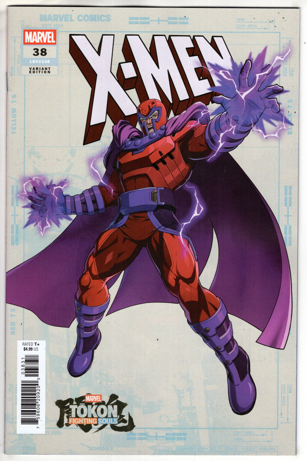 X-MEN #38 MARVEL TOKON: FIGHTING SOULS VARIANT [DNX] (VF/NM)