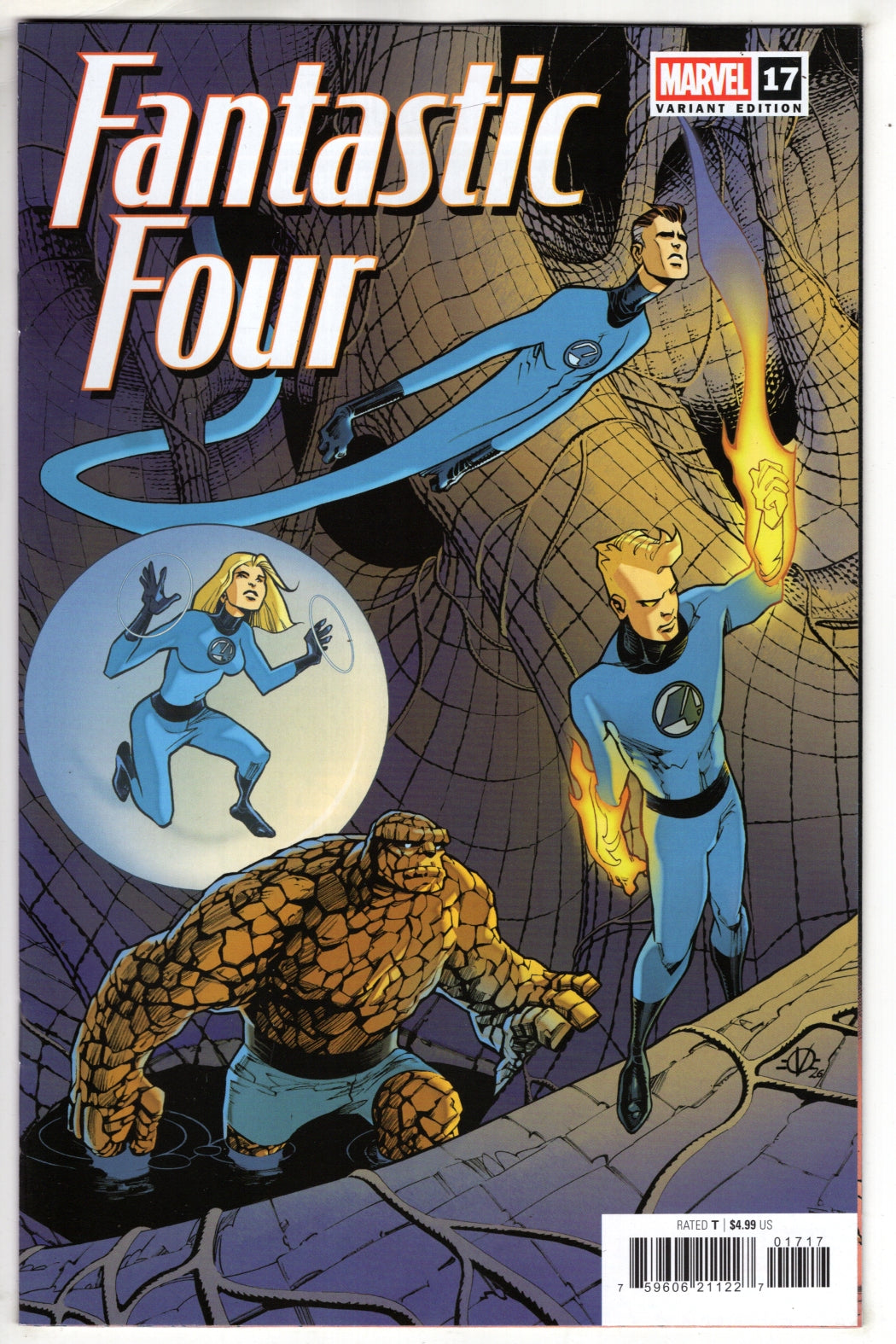 FANTASTIC FOUR #17 OLIVIER VATINE VARIANT [DNX] (VF/NM)