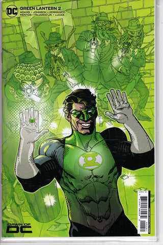 Green Lantern #2 Cover E 1 in 50 Cully Hamner Card Stock Variant - Packrat Comics