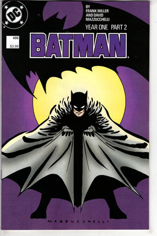 Batman #405 Facsimile Edition Cover A David Mazzucchelli - Packrat Comics