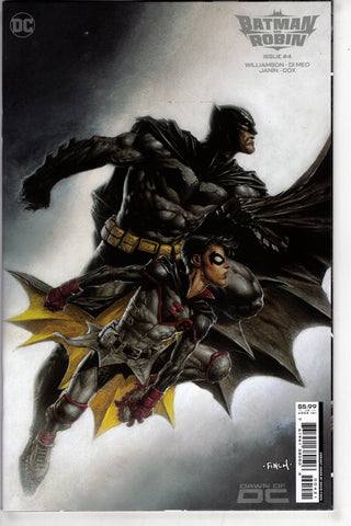 Batman And Robin #4 Cover B David Finch Card Stock Variant - Packrat Comics