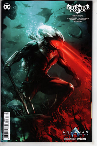 Detective Comics #1079 Cover D Francesco Mattina Aquaman And The Lost Kingdom Card Stock Variant - Packrat Comics