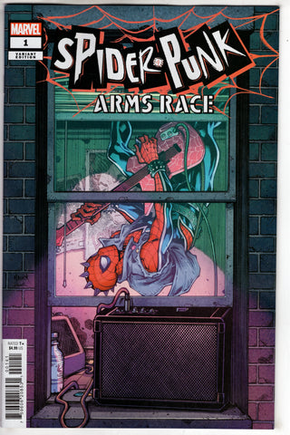 SPIDER-PUNK ARMS RACE #1 TODD NAUCK WINDOWSHADES VAR - Packrat Comics