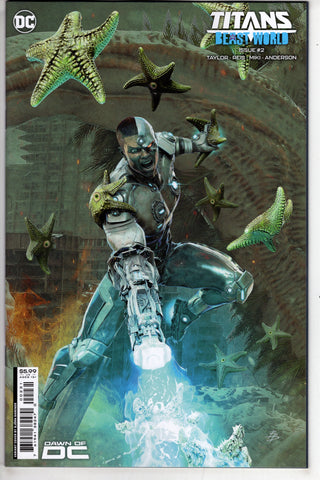 Titans Beast World #2 (Of 6) Cover B Bjorn Barends Card Stock Variant - Packrat Comics