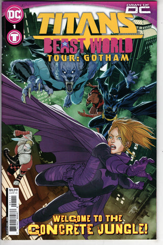 Titans Beast World Tour Gotham #1 (One Shot) Cover A Mikel Janin - Packrat Comics