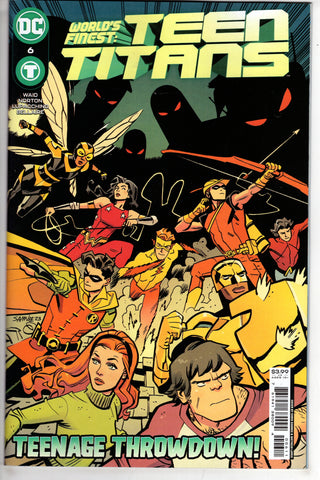 Worlds Finest Teen Titans #6 (Of 6) Cover A Chris Samnee - Packrat Comics