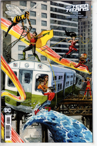 Worlds Finest Teen Titans #6 (Of 6) Cover D 1 in 25 Jill Thompson Card Stock Variant - Packrat Comics