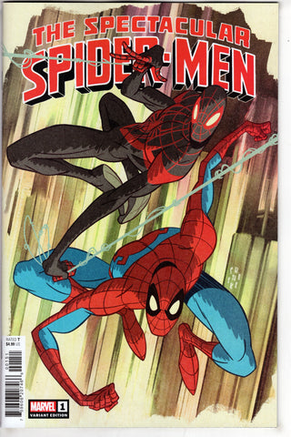 SPECTACULAR SPIDER-MEN #1 SEAN GALLOWAY VAR - Packrat Comics