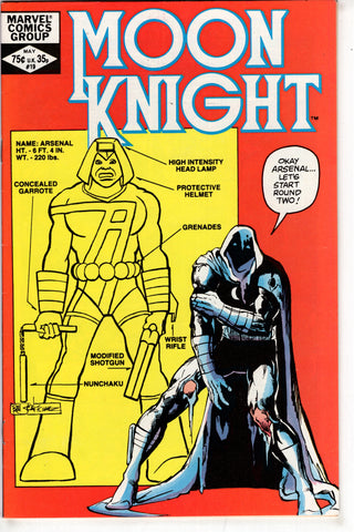 Moon Knight (1980 series) #19 - Packrat Comics